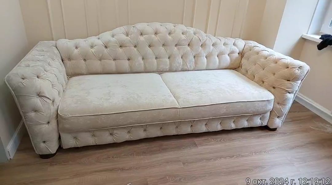 Обивка дивана. Красносельский район 