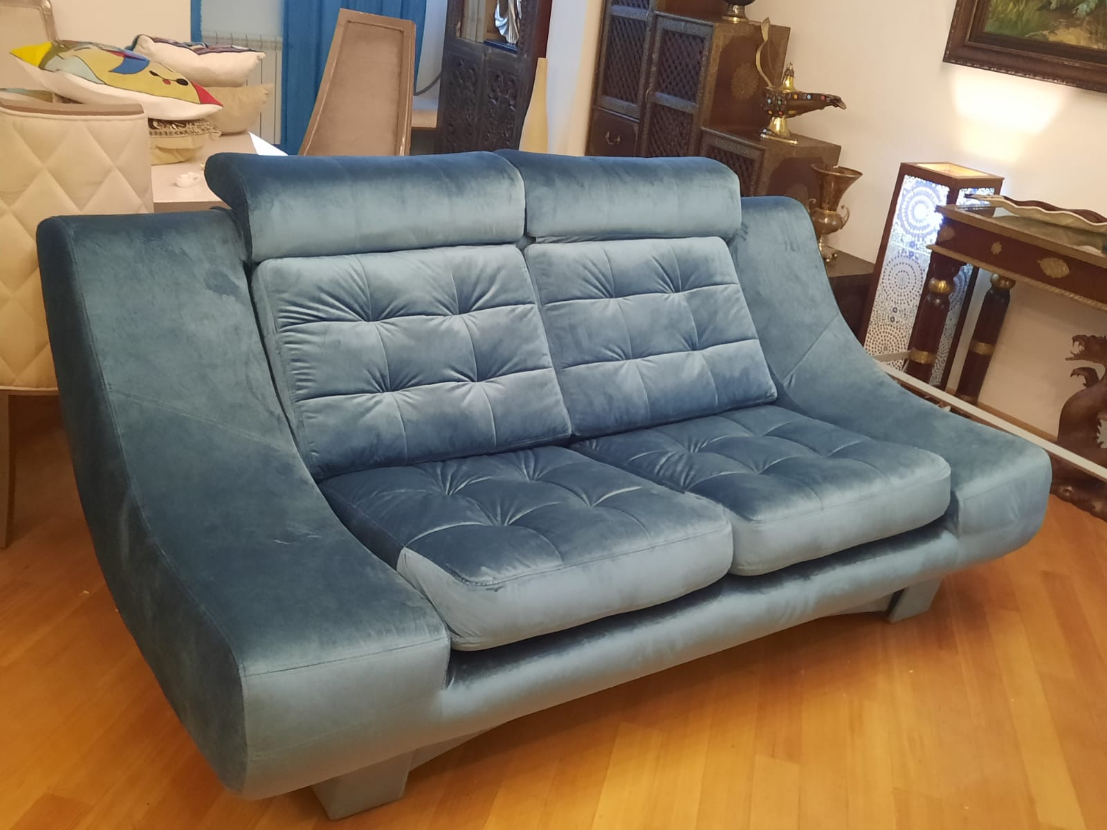 Обивка дивана на дому. Красносельский район 